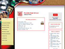 Tablet Screenshot of franklin72.com